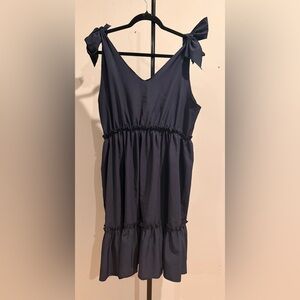 SHEIN Curve Navy Dress